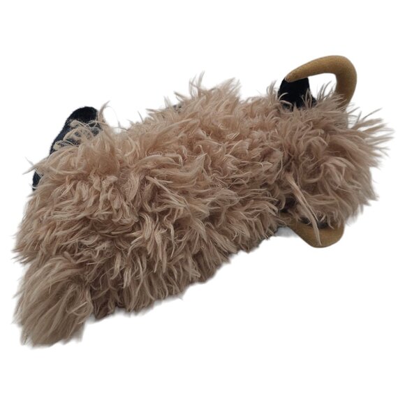 Faithful Friends Collectibles Black Faced Sheep Plush 9" Horned Ram Stuffed Toy - Picture 6 of 7